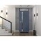 Vdomdoors Steel Door Cynex 6777 Grey Transom Window Stainless Inserts Single Modern Painted-W32xH80+16-Left I CYNEX6777EXD-GRE-W32 x H80+16-Left-hand Inswing - alternate 2