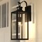 Vaxcel Clinton Matte Black Motion Dusk to Dawn Outdoor Wall Sconce Light Fixture T0807 - alternate 3