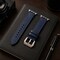 Elegani Band Compatible with Apple Watch 42mm, Dark Blue, Silver, Black, Yellow Gold, Rose Gold Buckle LSCHPAM-DBLU-42 - alternate 2