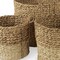 Homeroots Set of Three Brown Wicker Basket, 3PK 392157 - alternate 4