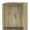 Homeroots 18in Brown and Black and Brown Corner Bar Cabinet With Eleven Shelves 488502 - alternate 3