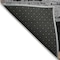 Homeroots 9' X 12' Black Gold And Brown Striped Washable Indoor Outdoor Area Rug 616644 - alternate 2