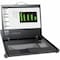 Tripp Lite 8-PORT RACK CONSOLE CAT5 KVM SWITCH 1U RM 19INCH LCD RACKMOUNT B070-008-19 - alternate 1