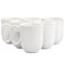 Studio 3B Mio 6 Piece 15 Ounce Round Stoneware Mug Set in Sea Salt White 133193.01 - alternate 1