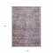 Homeroots 8' X 10' Plum And Lavender Floral Washable Indoor Outdoor Area Rug 605750 - alternate 2