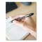 Zebra Pen Z-Grip Ballpoint Pen, Retractable, Medium, 1 mm, Black Ink, Clear/Black Barrel, 96PK 22196 - alternate 4