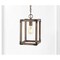 Jonathan Y Magnolia 8.13" Adjustable Iron Rustic Farmhouse LED Pendant, Brown JYL7474A - alternate 8