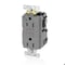 Leviton Lev-Lok GFCI 15A HG/PI Gray MGFN1-HGG - alternate 1