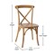 Flash Furniture Advantage Light Brown X-Back Chair, PK2 X-BACK-LB-2 - alternate 4