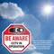 Signmission Be Aware CCTV In Operation, 4 inch X 4 inch, Vinyl Decal, 2PK OC-D-2PACK-4-32 - alternate 2