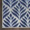 Homeroots 3' X 4' Blue Floral Indoor Outdoor Area Rug 527648 - alternate 2
