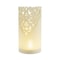 Lavish Home Remote Control LED Candles Set of 3 Battery-Operated Realistic Flameless Pillars with Lace Details 80-FC1007 - alternate 3