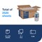 Tork Perforated Roll Paper Towel Roll, 2 Ply, 210 Sheets, 151 ft, White, 12 PK HB1995A - alternate 2