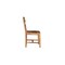 Homeroots Set of Two Brown Solid Wood Ladder Back Dining Side Chairs, 2PK 661264 - alternate 3