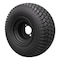 Antego Tire & Wheel 8in Matte Black Steel Golf Cart Wheels and 18X8.50-8 Turf 4 Ply Tires - Single A870100304188508 - alternate 4