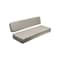 Uni Pro Kawasaki Mule 4x4 2010-3010 (2007 & Prior) Bench Seat Kit | Gray Vinyl 8925 - alternate 4