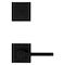 Kwikset Kwikset Halifax Matte Black Zinc Lever and Single Cylinder Deadbolt 99910-068 - alternate 4