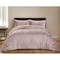 Homeroots Blush Queen Polyester 180 Thread Count Washable Down Comforter Set 528941 - alternate 1