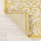 Jonathan Y Madrid Vintage Filigree Textured Weave Cream/Yellow 2 ft. x 8 ft. Indoor/Outdoor Runner Rug SMB107D-28 - alternate 3