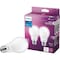 Signify Ultra Definition 60W Equivalent Daylight A19 Medium LED Light Bulb Frosted, 2PK 573444 - alternate 1