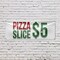 Signmission Pizza Slice $5, 24 Inch x 72 Inch, Vinyl Banner B-72-30809 - alternate 4