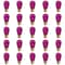 Bulbrite 11-Watt S14 Transparent Pink Dimmable Incandescent Light Bulb, 25PK 861309 - alternate 1