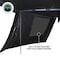 Overland Vcl Awning-Accessories Rv, For Use With Overland Vehicle System Xd Nomadic 270 Degree Awnings; 19690004 - alternate 3