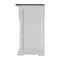 Homeroots Modern Farm Brown And White Two Door Buffet Server 388250 - alternate 2