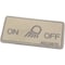 John Deere LABEL, JOHN DEERE OEM 4603875  4603875 - alternate 1