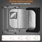 Topmaster Portable Steam Sauna, 99-Min Timer, 9 Heat Levels, 3L Steamer, Black Waterproof Tent, Chair TMSAUST20BLK.6 - alternate 4