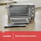 Black & Decker Natural Convection 4 Slice Toaster Oven in Stainless Steel TO1760SS - alternate 2