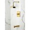 Kingston Brass Single-Handle Pressure Balanced Tub and Shower Faucet, Brushed Brass KB6347BX - alternate 3