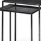 Homeroots Set of Two Black Iron Nested Tables, 2PK 605411 - alternate 2