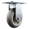 Service Caster 6 Inch Heavy Duty Thermoplastic Rubber Rigid Caster with Roller Bearing SCC SCC-35R620-TPRRD - alternate 1