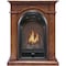 Procom Heating Dual Fuel Vent Free Gas Fireplace System, 15,000 BTU, T-Stat Control, Apple Spice Finish PCS150T-AS - alternate 1