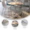 Flash Furniture Round Pub Table w/2 Columns, Rnd, Brchwd Top, 36", Wood Top, Wood Grain XA-36-COTA-GG - alternate 7