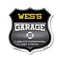 Signmission Wes's Garage I Can Fix Everything But Stupid, 6 Inch X 6 Inch, Plastic Sign SHI-P-6-490-WES - alternate 1