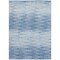 Homeroots 8' X 10' Navy Blue And Sky Blue Abstract Washable Indoor Outdoor Area Rug 587401 - alternate 4