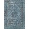 Homeroots 9' X 12' Blue And Gray Medallion Washable Indoor Outdoor Area Rug 616056 - alternate 2