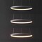 Jonathan Y Brice 15.75" Modern Contemporary Metal Round Dimmable Integrated LED Pendant, Gray JYL7202E - alternate 4
