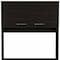 Homeroots 71in Black Wood Pantry Or Storage Closet 403765 - alternate 4