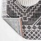 Jonathan Y Marokko Diamond Tribal Medallion Black/Ivory 2 ft. x 10 ft. Indoor/Outdoor Runner Rug SMB127F-210 - alternate 5