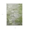 Homeroots 3' X 5' Olive Green And Gray Abstract Washable Indoor Outdoor Area Rug 582170 - alternate 4