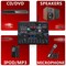 Pyle Wireless Bluetooth Streaming Amplifier, 200W Multi Channel Home Audio Receiver with Hi Def in/Out PDA99BU - alternate 2