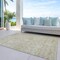 Homeroots 9' X 12' Beige And Brown Damask Washable Indoor Outdoor Area Rug 603501 - alternate 2