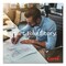 Uni-Ball Jetstream Form-Fitting Comfort Grip Hybrid Gel Pen, Stick, Medium 1 mm, Blue Ink, 12PK 33922 - alternate 4