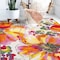 World Rug Gallery Modern Bright Flowers Non-Slip Area Rug 4 ft x 6 ft Multi 503MULTI4X6 - alternate 1