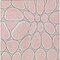 Homeroots 8' X 10' Pink Gray And Ivory Abstract Washable Indoor Outdoor Area Rug 600555 - alternate 3