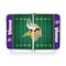 Picnic Time Family Of Brands Minnesota Vikings - Concert Table Mini Portable Table, (Charcoal Wood Grain) 843-00-141-184-2 - alternate 2