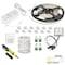 Task Lighting 16 Ft., 225 Lumens/Ft. 12 V Std Output Touch Dimmer Switch Tape Light Kit, Sgl-Wht, Soft. Wht 3000K L-VTDK-16-30 - alternate 1